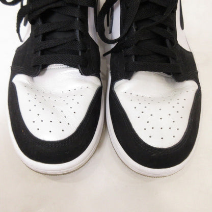 NIKE | ナイキ Air Jordan 1 Mid スニーカー DH6933-100 ブラック 27cm【姫路東店】