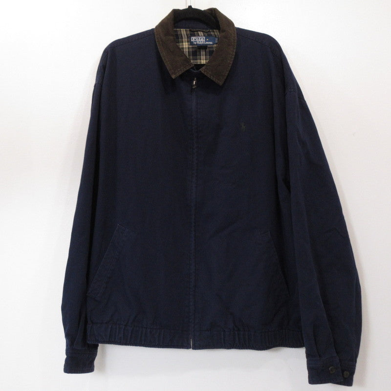 POLO RALPH LAUREN | ポロ・ラルフローレン ブルゾン 90s ネイビー サイズ：XXL【姫路東店】