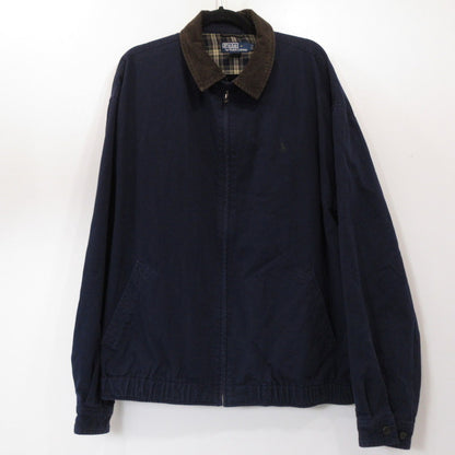 POLO RALPH LAUREN | ポロ・ラルフローレン ブルゾン 90s ネイビー サイズ：XXL【姫路東店】