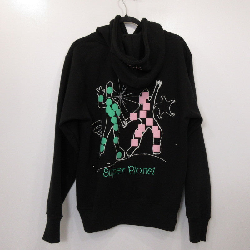 YOASOBI 超惑星 パーカー パーカー YB-TKO-107 ブラック サイズ：M【姫路東店】