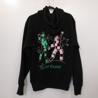 YOASOBI 超惑星 パーカー パーカー YB-TKO-107 ブラック サイズ：M【姫路東店】