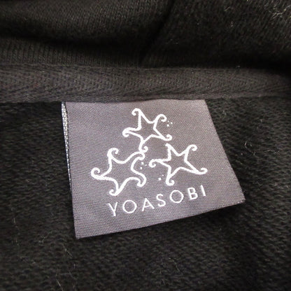 YOASOBI 超惑星 パーカー パーカー YB-TKO-107 ブラック サイズ：M【姫路東店】