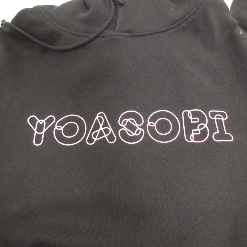 YOASOBI 超惑星 パーカー パーカー YB-TKO-107 ブラック サイズ：M【姫路東店】