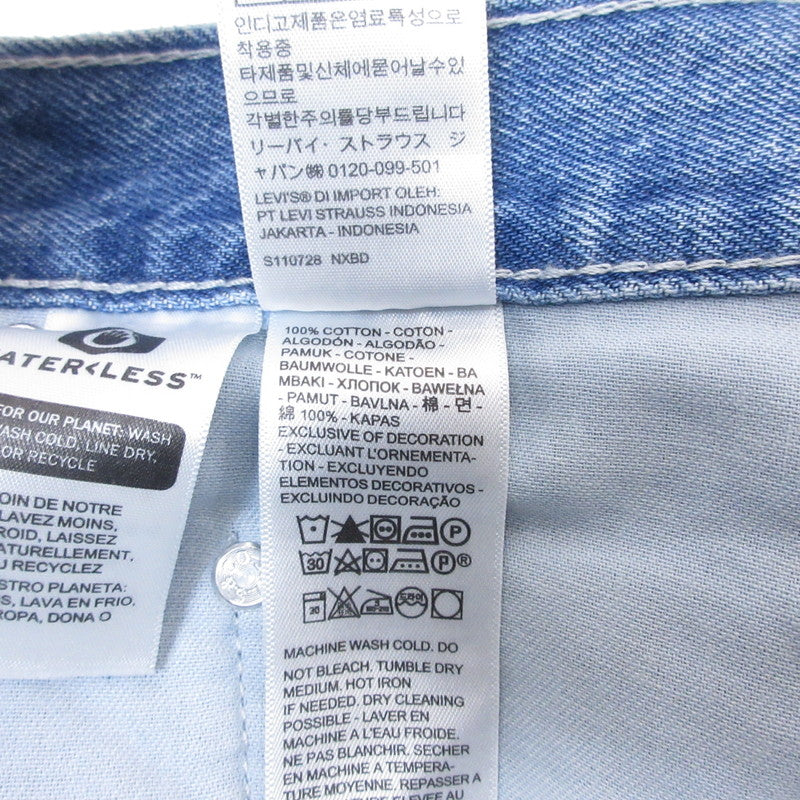 Levi's | リーバイス ルーズフィットミディアムインディゴ STONEWASH デニムパンツ A3421-0001 ｻｲｽﾞ:W:34 ライトブルー【姫路東店】