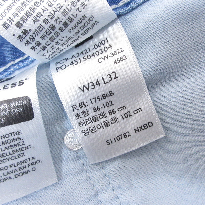 Levi's | リーバイス ルーズフィットミディアムインディゴ STONEWASH デニムパンツ A3421-0001 ｻｲｽﾞ:W:34 ライトブルー【姫路東店】