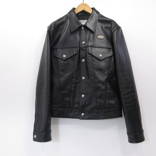 LEWIS LEATHER | ルイスレザー WESTERN JACKET レザー 988 ブラック サイズ：40【姫路東店】