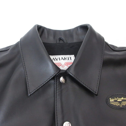 LEWIS LEATHER | ルイスレザー WESTERN JACKET レザー 988 ブラック サイズ：40【姫路東店】