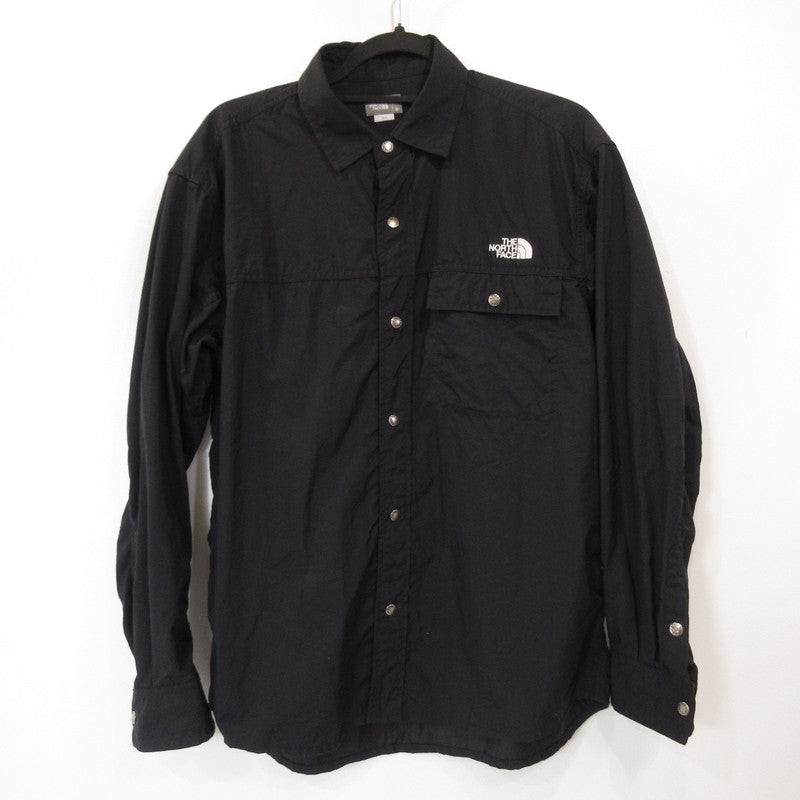 THE NORTH FACE | ザ・ノースフェイス L/S Nuptse Shirt 長袖シャツ NR11961 2019S/S ブラック サイズ：M【姫路東店】