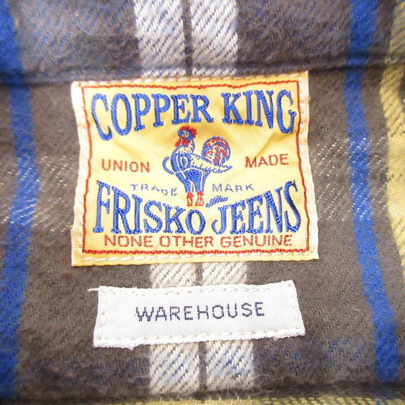 WARE HOUSE | ウェアハウス　ウエアハウス FLANNEL SHIRTS 長袖シャツ CK1007 COPPER KING サイズ：40【姫路東店】