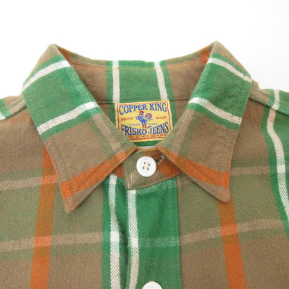 WARE HOUSE | ウェアハウス　ウエアハウス FLANNEL SHIRTS 長袖シャツ CK1007 COPPER KING サイズ：40【姫路東店】