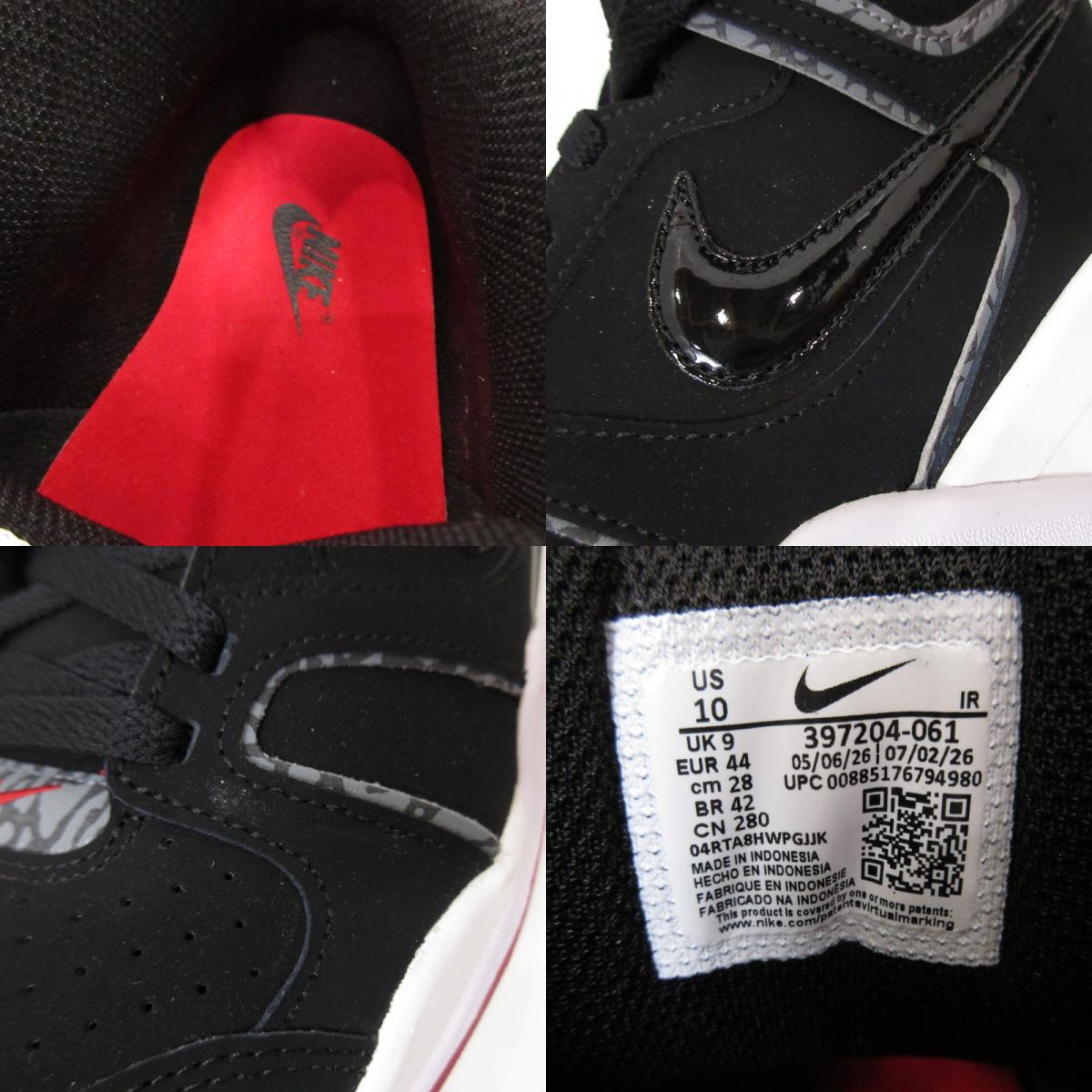 NIKE | ナイキ AIR FLIGHT FALCON スニーカー 397204-061 ブラック 28cm【姫路東店】