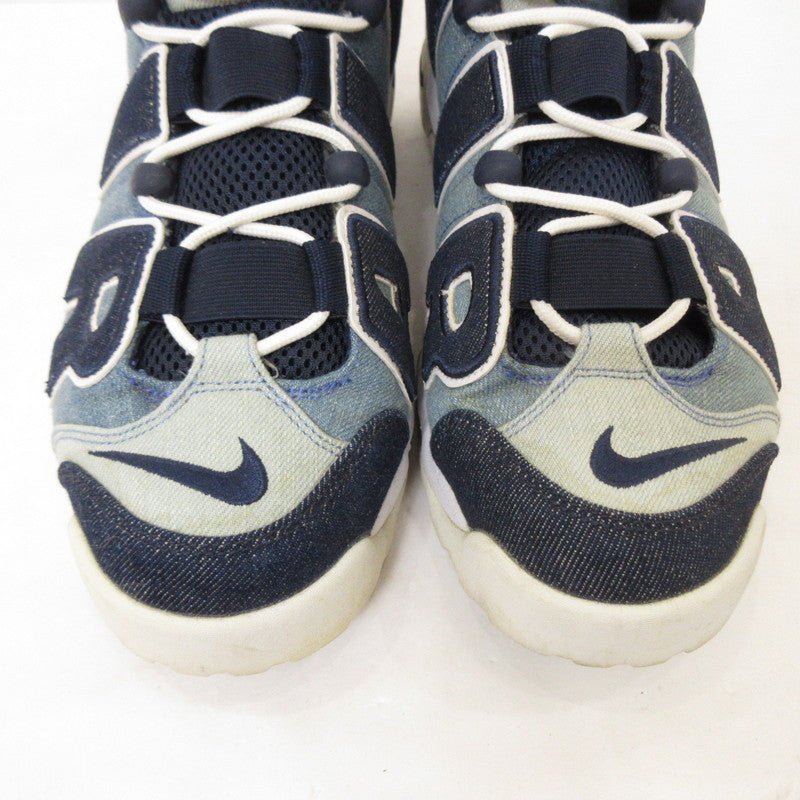 NIKE | ナイキ AIR MORE UP TEMPO 96 'DENIM' スニーカー CJ6126-100 専売 ブルー 30cm【姫路東店】