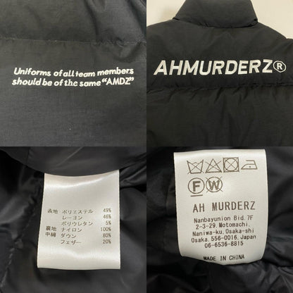 AH MURDERZ アムーダーズ ダウンジャケット 3756 ブラック サイズ：L【姫路東店】