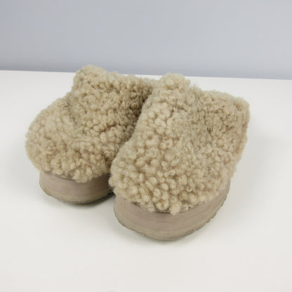 UGG | アグ Maxi Curly Platform サンダル 1133171 ベージュ 24cm【姫路東店】