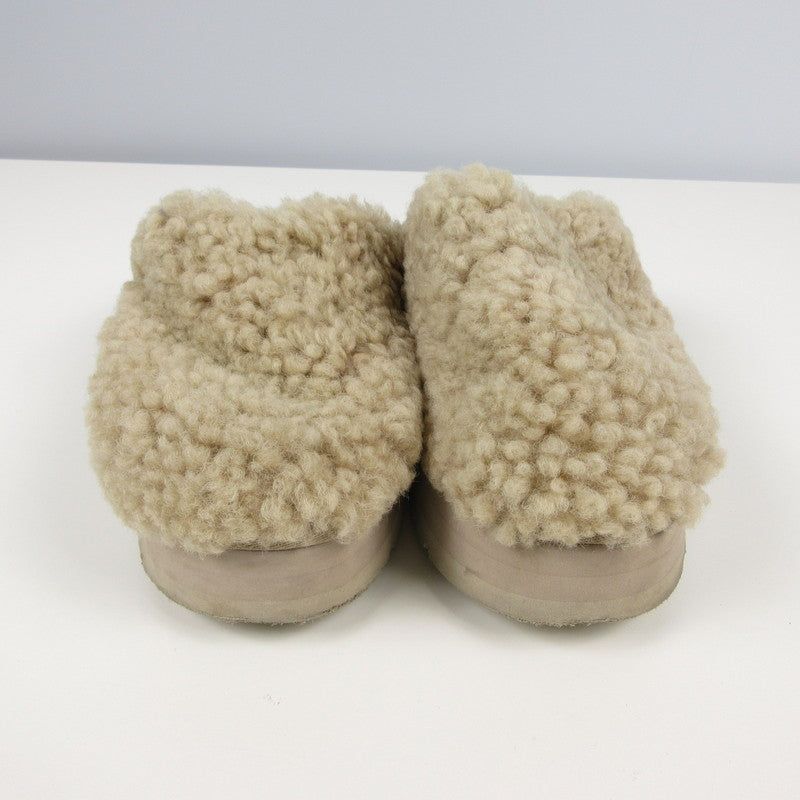 UGG | アグ Maxi Curly Platform サンダル 1133171 ベージュ 24cm【姫路東店】