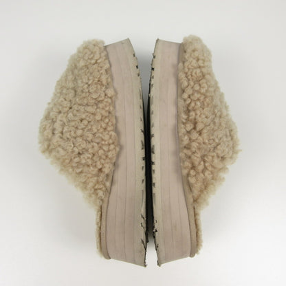 UGG | アグ Maxi Curly Platform サンダル 1133171 ベージュ 24cm【姫路東店】