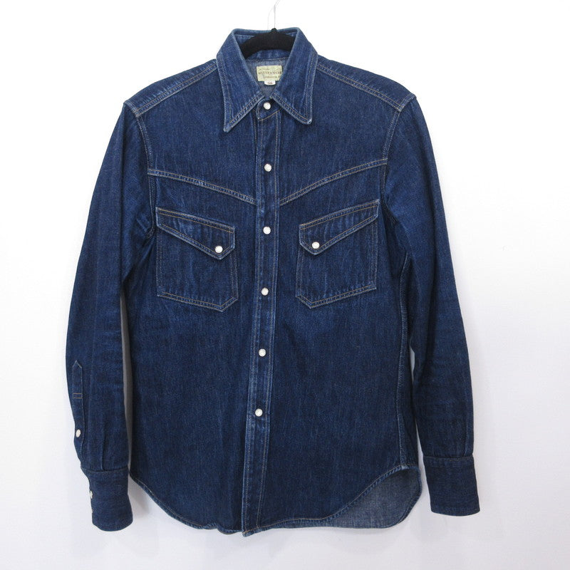 WARE HOUSE | ウェアハウス　ウエアハウス LONG HORN TYPE DENIM WESTERN SHIRTS その他トップス Lot3001 ネイビー サイズ：38【姫路東店】