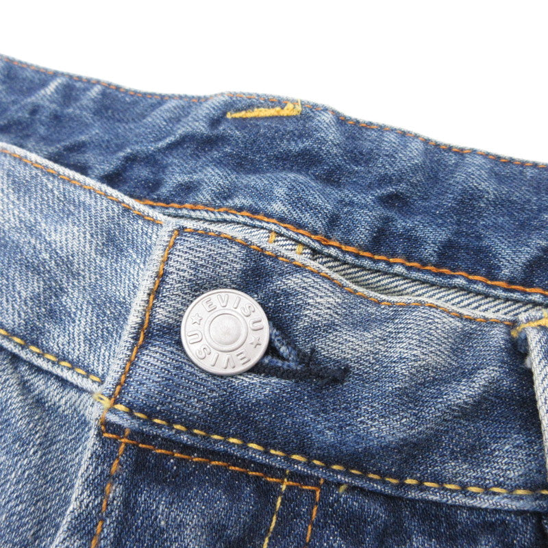 EVISU | エヴィス ダイコックプリント バギーフィットジーンズ #2000 デニムパンツ 2EAECM2JE99500CT ライトブルー サイズ：38【姫路東店】