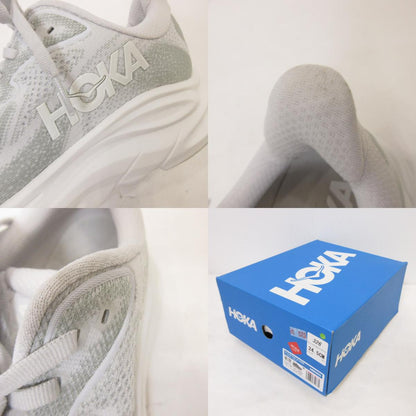 HOKA ONEONE | ホカオネオネ CLIFTON 10 WIDE スニーカー 1162050 ホワイト 24.5cm【姫路東店】