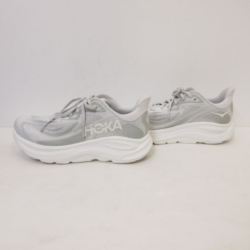 HOKA ONEONE | ホカオネオネ CLIFTON 10 WIDE スニーカー 1162050 ホワイト 24.5cm【姫路東店】