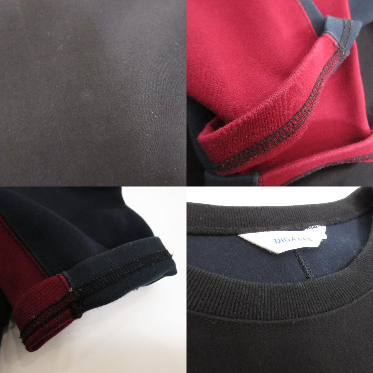 DIGAWEL | ディガウェル×Union Dolman Sleeve スウェット ブラック サイズ：3【姫路東店】