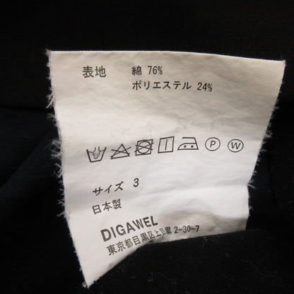 DIGAWEL | ディガウェル×Union Dolman Sleeve スウェット ブラック サイズ：3【姫路東店】