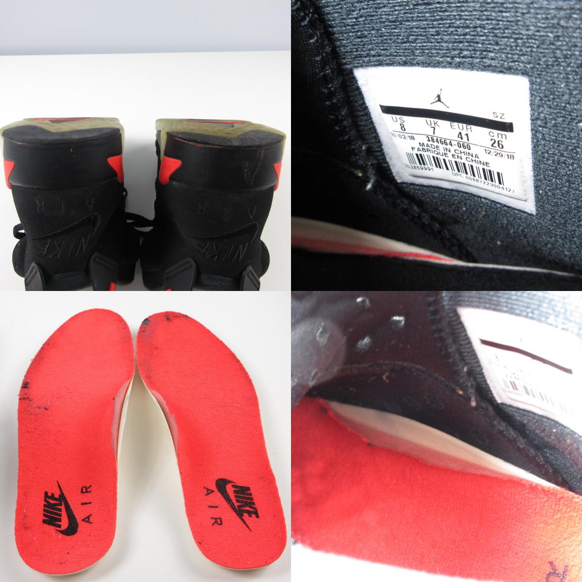 NIKE | ナイキ AIR JORDAN 6 RETRO OG スニーカー 384664-060 2019S/S サイズ:26.0cm ブラック【姫路東店】