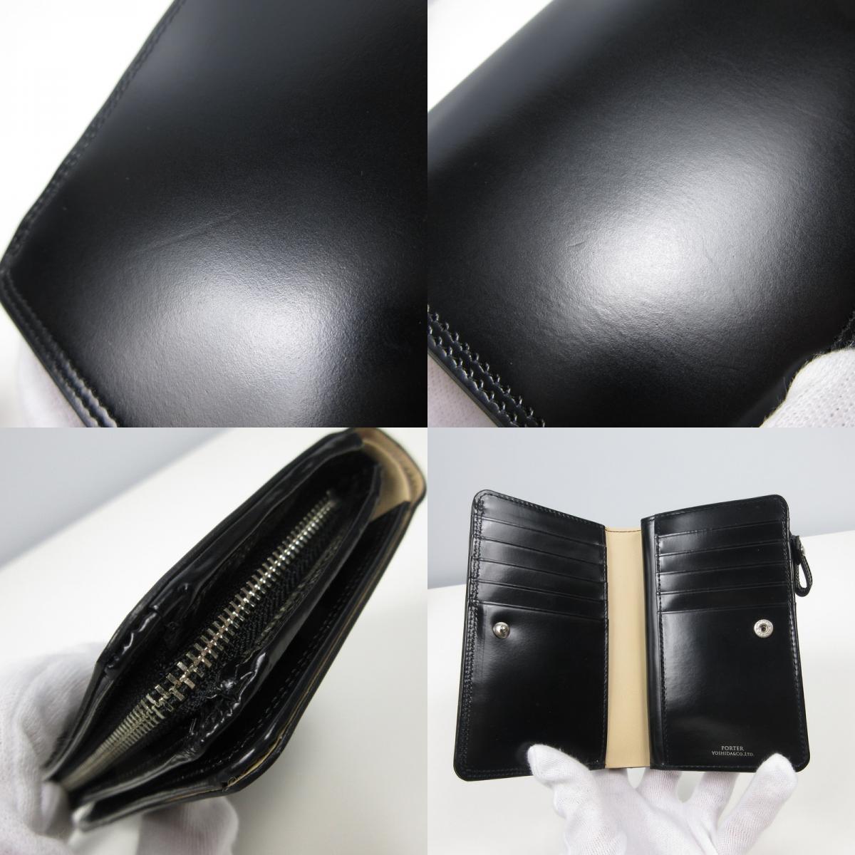 PORTER | ポーター COUNTER ホック付財布 037-02979 ブラック【姫路東店】