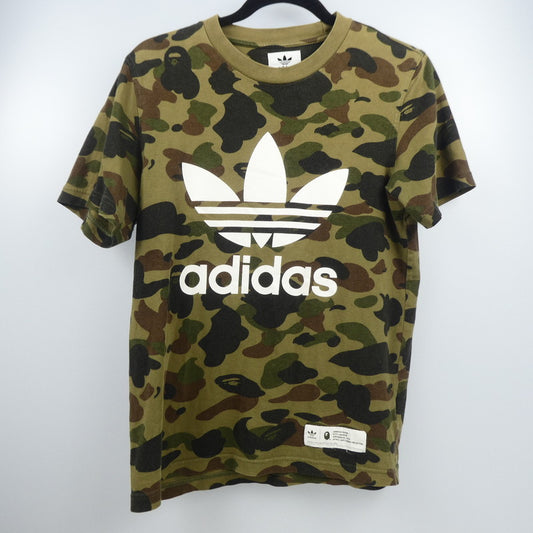 A BATHING APE | アベイシングエイプ 半袖Ｔシャツ DP0191 ×adidas カモ サイズ：S【姫路東店】