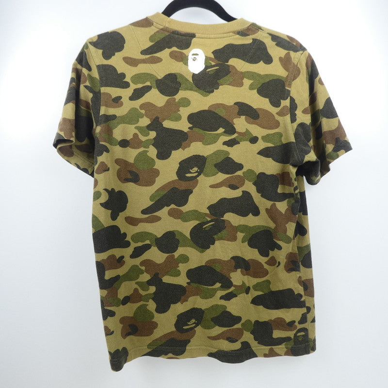 A BATHING APE | アベイシングエイプ 半袖Ｔシャツ DP0191 ×adidas カモ サイズ：S【姫路東店】