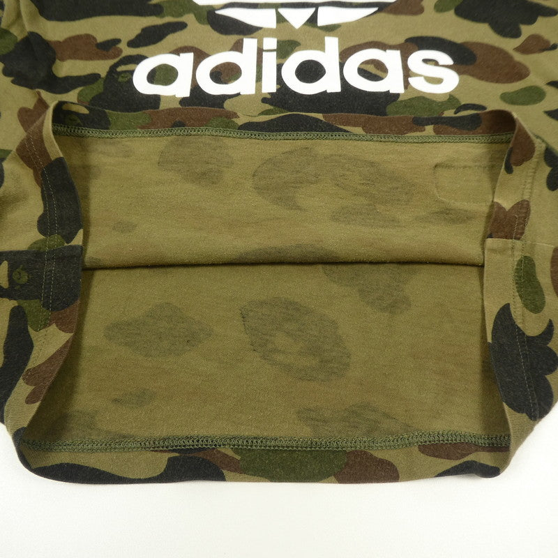 A BATHING APE | アベイシングエイプ 半袖Ｔシャツ DP0191 ×adidas カモ サイズ：S【姫路東店】