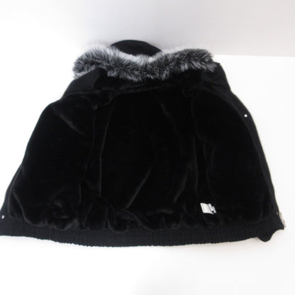 youll ユール Cropped Fur Hooded Blouson その他アウター ブラック サイズ：XL【姫路東店】