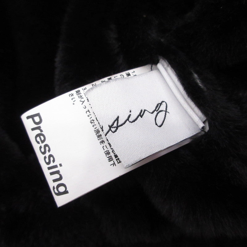 youll ユール Cropped Fur Hooded Blouson その他アウター ブラック サイズ：XL【姫路東店】