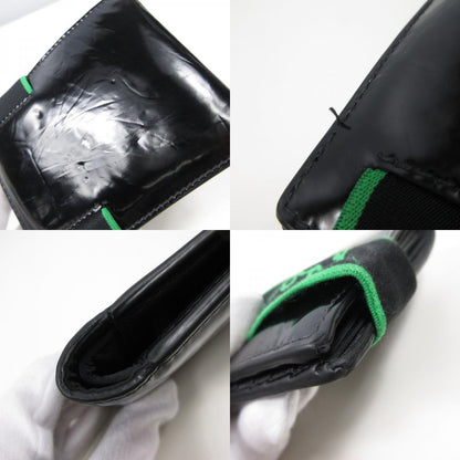 BOTTEGA VENETA | ボッテガヴェネタ Creased Leather Wallet 札入れ 701269 ブラック【姫路東店】