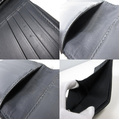 BOTTEGA VENETA | ボッテガヴェネタ Creased Leather Wallet 札入れ 701269 ブラック【姫路東店】