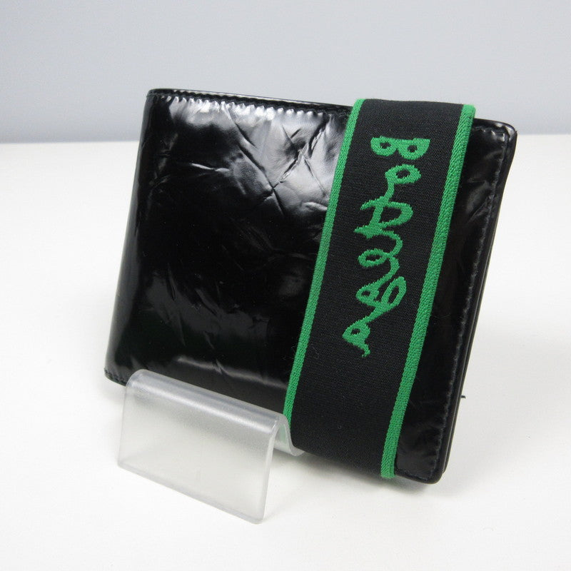 BOTTEGA VENETA | ボッテガヴェネタ Creased Leather Wallet 札入れ 701269 ブラック【姫路東店】