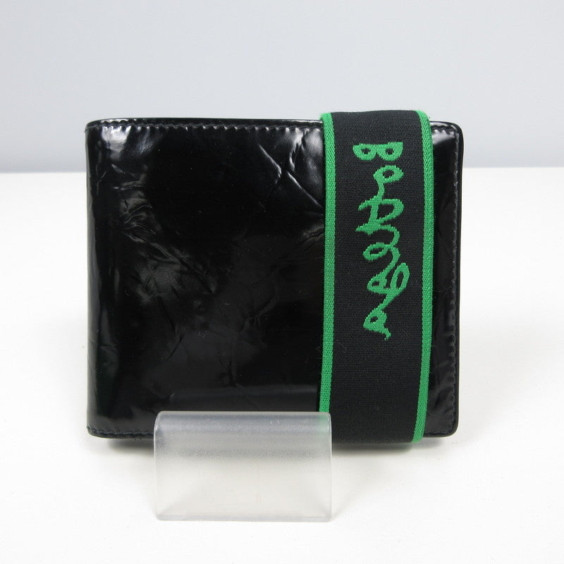 BOTTEGA VENETA | ボッテガヴェネタ Creased Leather Wallet 札入れ 701269 ブラック【姫路東店】
