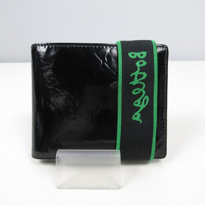 BOTTEGA VENETA | ボッテガヴェネタ Creased Leather Wallet 札入れ 701269 ブラック【姫路東店】