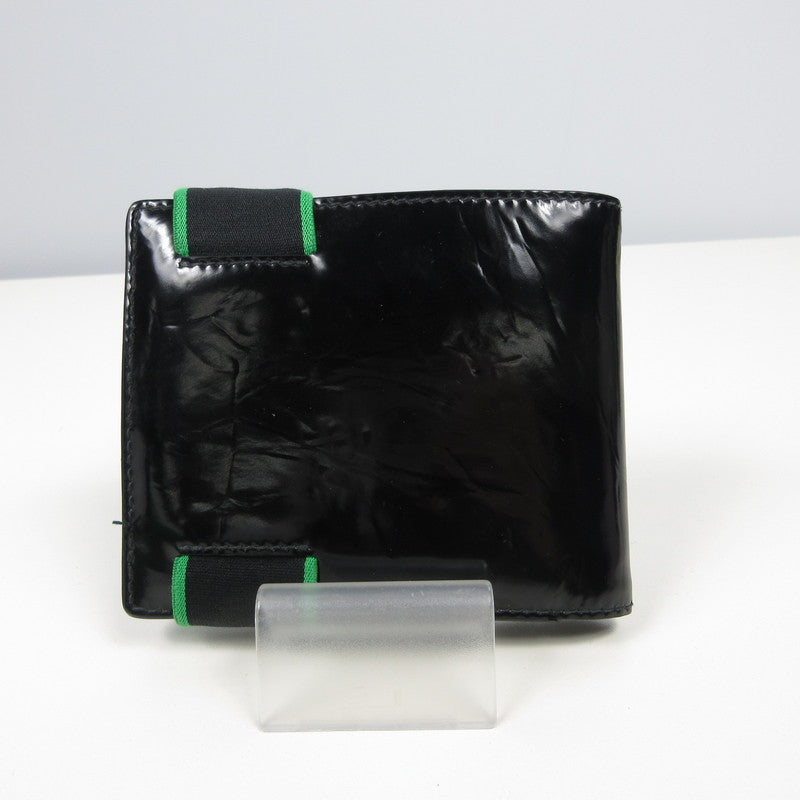 BOTTEGA VENETA | ボッテガヴェネタ Creased Leather Wallet 札入れ 701269 ブラック【姫路東店】