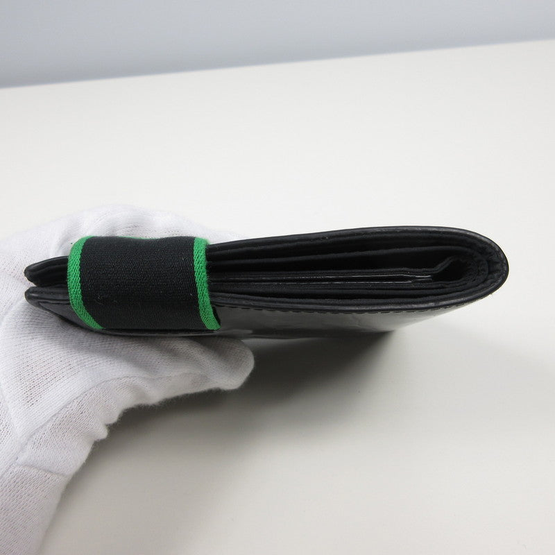 BOTTEGA VENETA | ボッテガヴェネタ Creased Leather Wallet 札入れ 701269 ブラック【姫路東店】