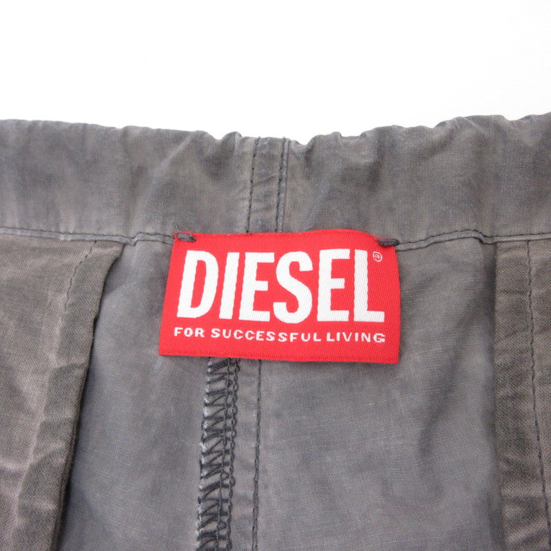 DIESEL | ディーゼル P-DAYETZ-SHORT FEM-Q3 クロップドパンツ A176690IQAX グレー サイズ：40【姫路東店】