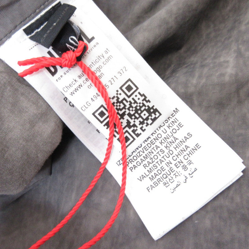 DIESEL | ディーゼル P-DAYETZ-SHORT FEM-Q3 クロップドパンツ A176690IQAX グレー サイズ：40【姫路東店】