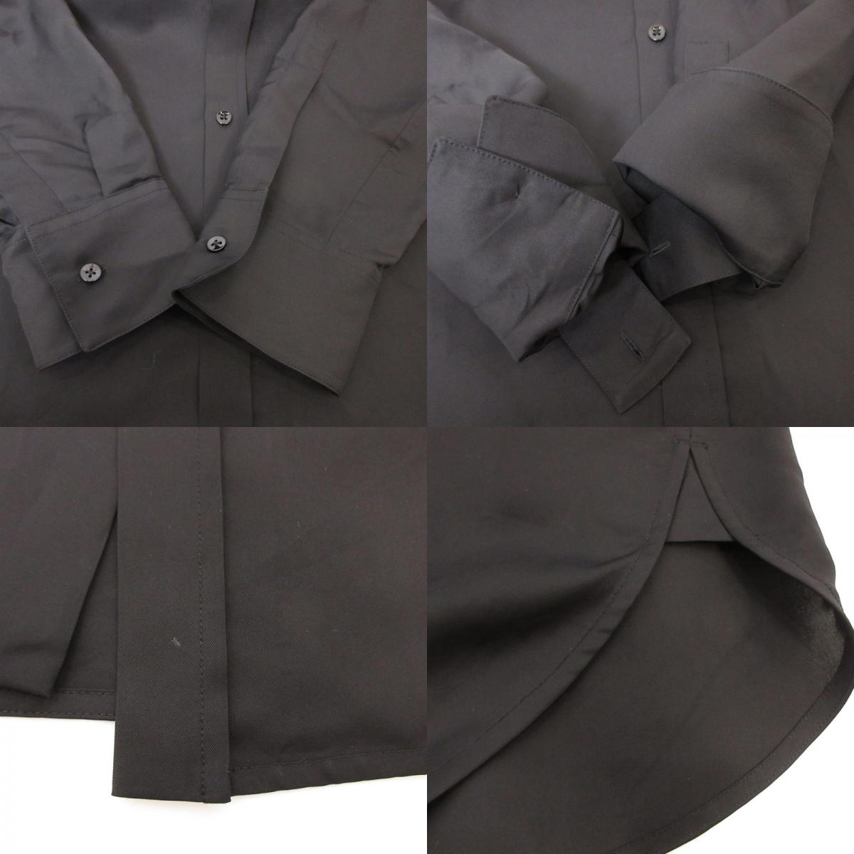 JIL SANDER | ジルサンダー 7 DAYS SHIRTS FRIDAY 長袖シャツ J24DL0012 国内正規品 ブラック サイズ：39【姫路東店】