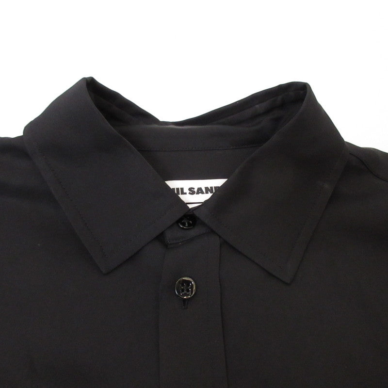 JIL SANDER | ジルサンダー 7 DAYS SHIRTS FRIDAY 長袖シャツ J24DL0012 国内正規品 ブラック サイズ：39【姫路東店】