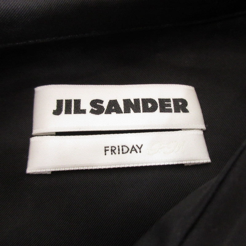 JIL SANDER | ジルサンダー 7 DAYS SHIRTS FRIDAY 長袖シャツ J24DL0012 国内正規品 ブラック サイズ：39【姫路東店】