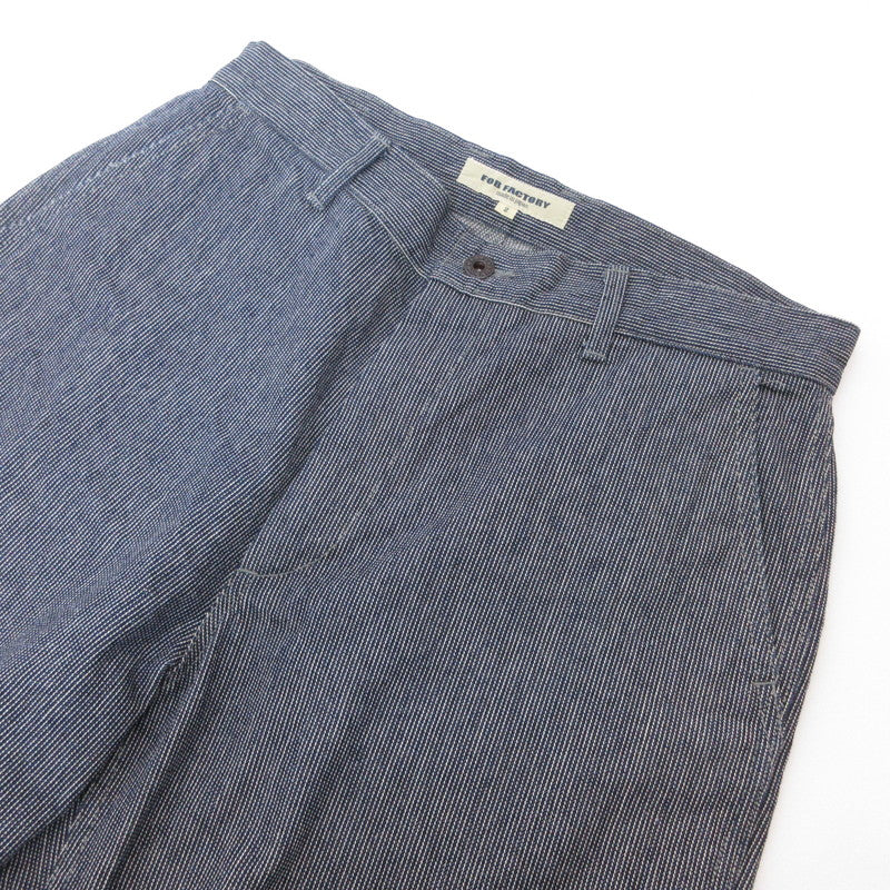 F.O.B FACTORY | エフオービーファクトリー ヒッコリーデッキパンツ パンツ F0500 サイズ：M【姫路東店】