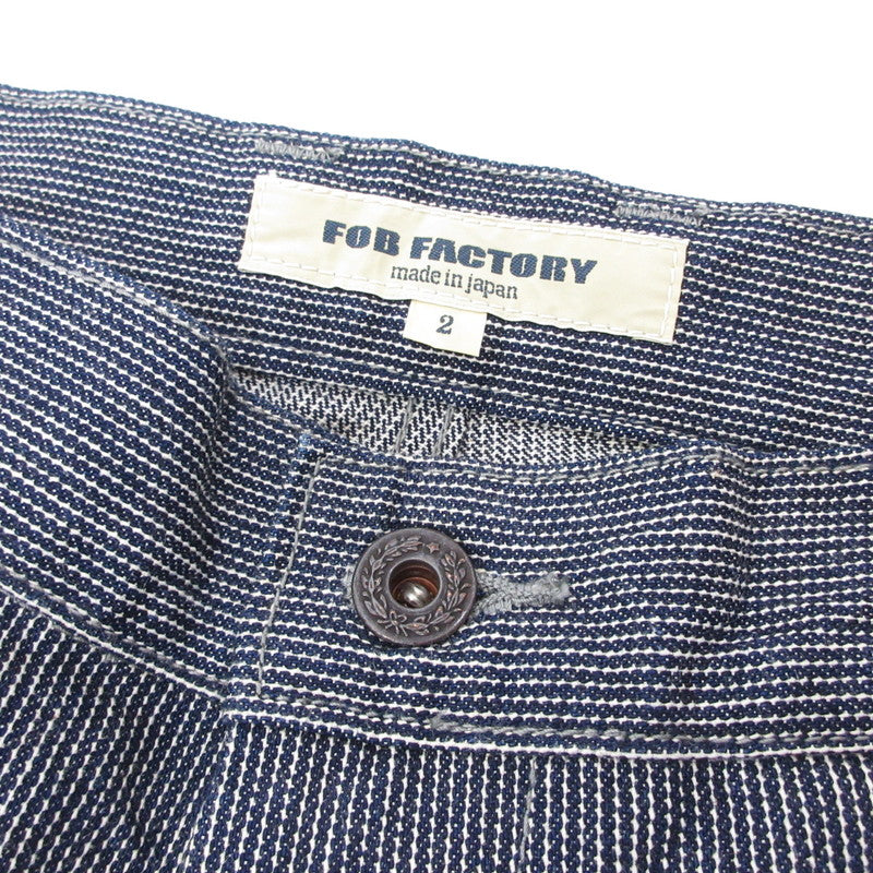 F.O.B FACTORY | エフオービーファクトリー ヒッコリーデッキパンツ パンツ F0500 サイズ：M【姫路東店】