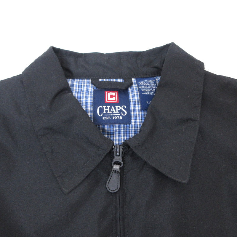 CHAPS RALPHLAUREN | チャプスラルフローレン ハリトンジャケット ブルゾン ブラック サイズ：L【姫路東店】