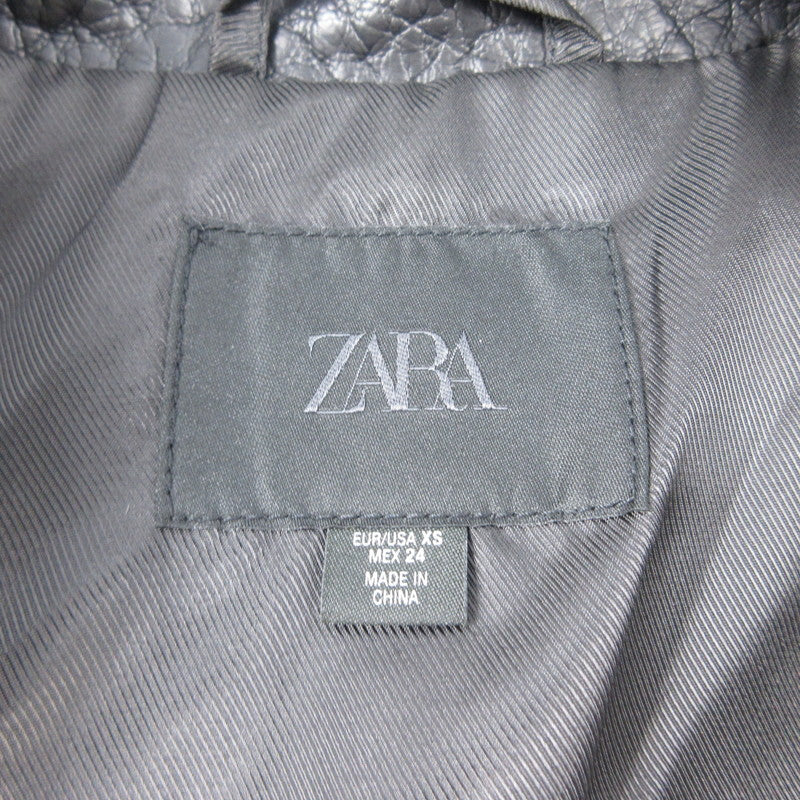 ZARA | ザラ その他アウター 4749/742/800 PUジャケット ブラック サイズ：XS【姫路東店】
