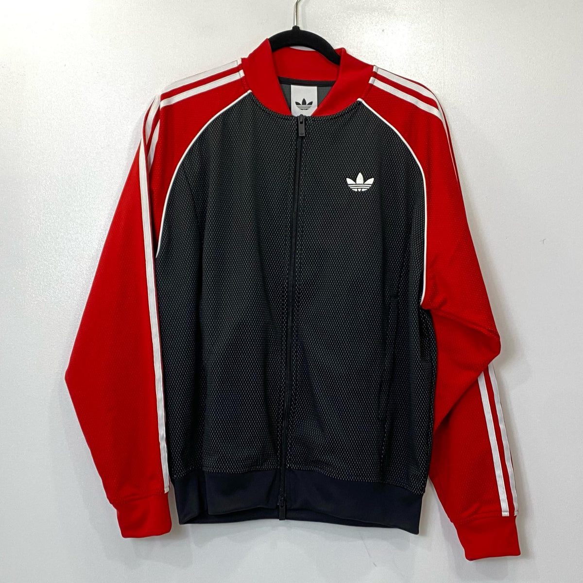 adidas Originals | アディダスオリジナルス SST ルーズ メッシュ トラックトップ ジャージ KE0115 ブラック サイズ：M【姫路東店】